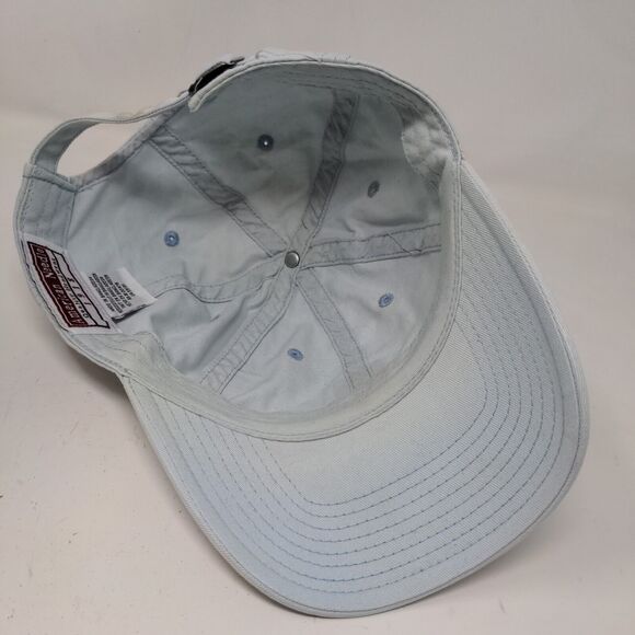American Needle Men's Slideback Hat Light Blue Adjustable Embroidered Logo - Picture 9 of 12